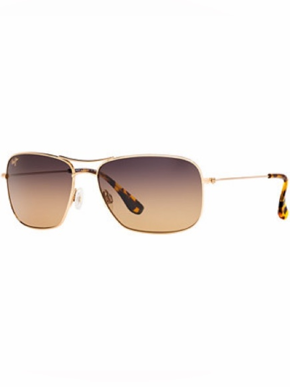 Maui Jim “Wiki Wiki” Gold Polarized Aviators